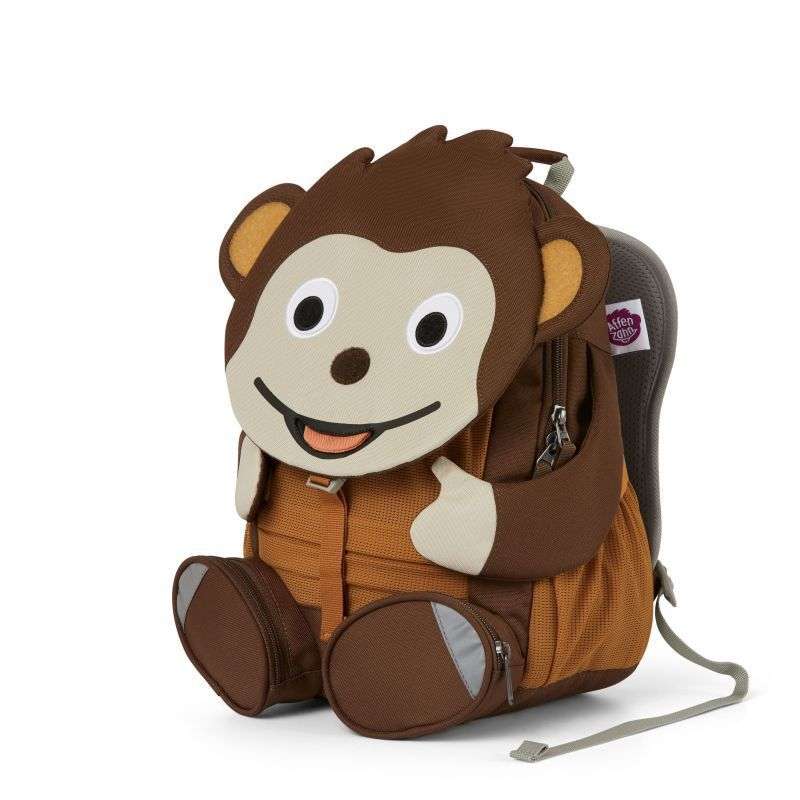 Affenzahn Großer ergonomischer Rucksack für Kinder - Affe