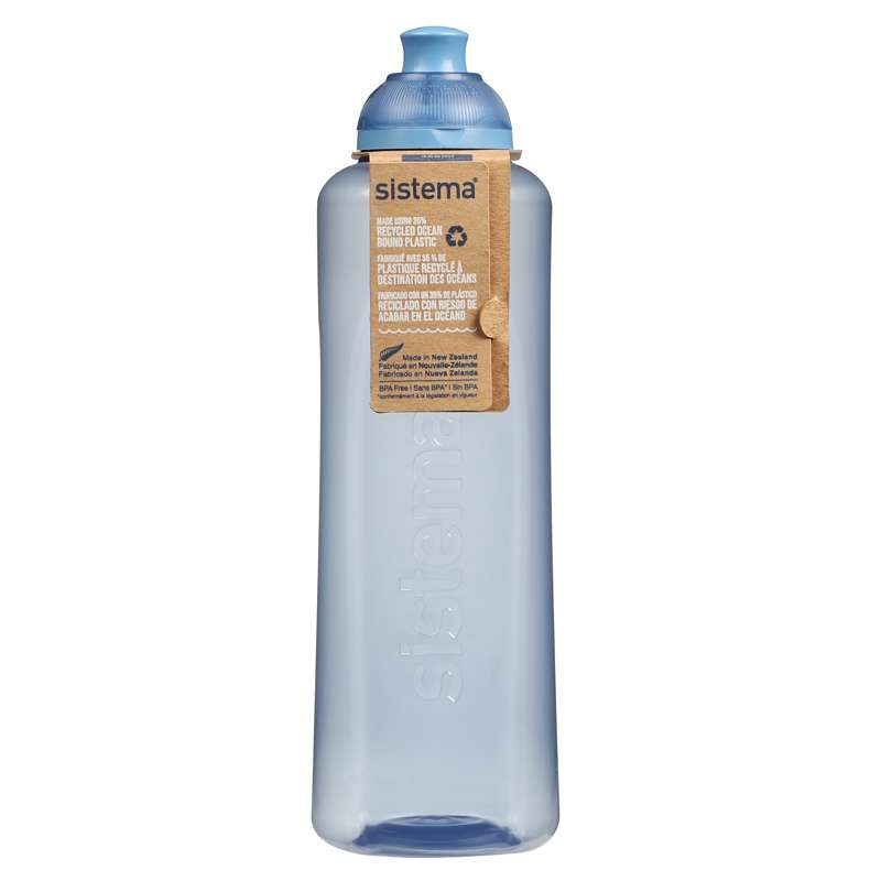 Sistema Ocean Bound Trinkflasche - Swift Squeeze - 480 ml - Mountain Blue
