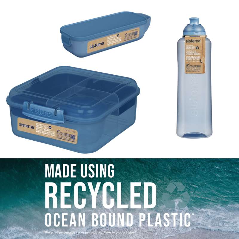 Sistema Ocean Bound Lunchbox Sampler Pack 5 - Mountain Blue