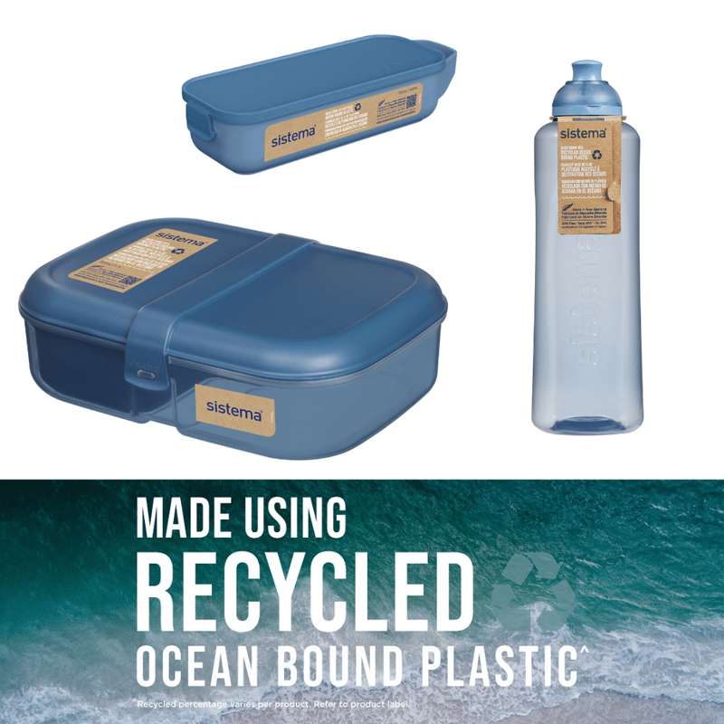 Sistema Ocean Bound Lunchbox Sampler Pack 7 - Mountain Blue
