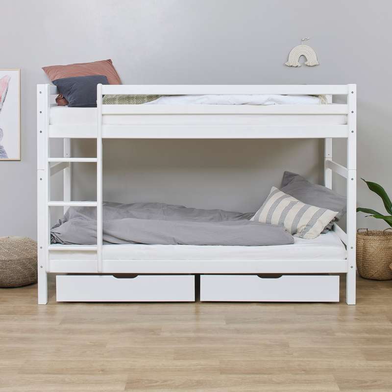 Hoppekids ECO Dream - Etagenbett - 150 cm - 90x200 cm - Weiß